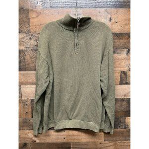 Northern Isles Men's 1/4 Zip‎ Sweater Size X-Large
